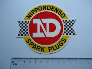 sticker oud Nippondenso ND Spark plugs race autosport rally beschikbaar voor biedingen