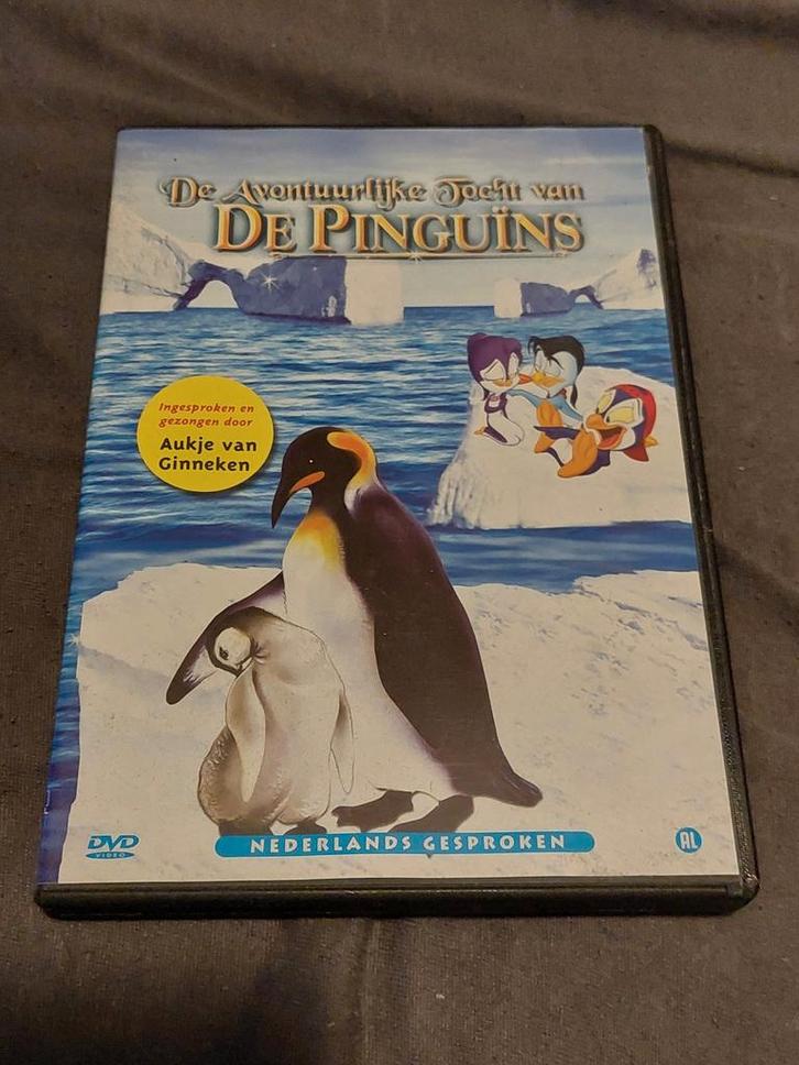 De Avontuurlijke Tocht van De Pinguïns DVD, Cd's en Dvd's, Dvd's | Kinderen en Jeugd, Zo goed als nieuw, Film, Avontuur, Alle leeftijden