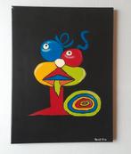Abstract Schilderij - Acryl op Canvas 30x40, Antiek en Kunst, Kunst | Schilderijen | Abstract, Ophalen of Verzenden