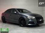 Audi A3 Limousine 35 TFSI S-Line Black Optic Virtual Carplay, 65 €/maand, 4 cilinders, Leder en Stof, Origineel Nederlands