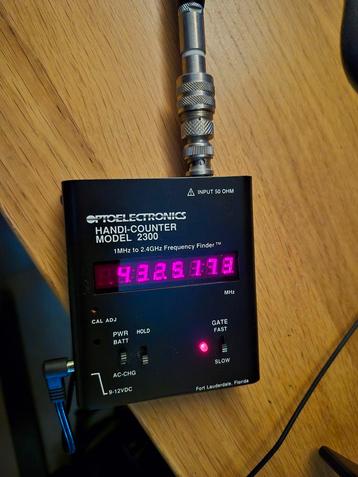 Optoelectronics Handi-counter beschikbaar voor biedingen