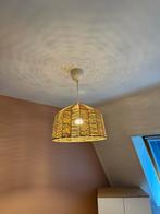 Rieten Hanglamp - Sfeervolle Verlichting, Ophalen, Zo goed als nieuw, Hout, Minder dan 50 cm