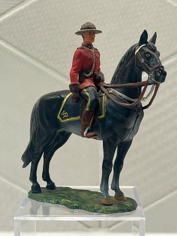 Elastolin 7 cm Mountie te paard nr. 6932 Canadian on horse beschikbaar voor biedingen