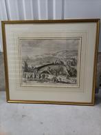 Antieke prent de gestrande Potvis, Antiek en Kunst, Ophalen
