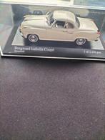 Minichamps borgward Isabella coupe 1959, Ophalen of Verzenden, MiniChamps, Zo goed als nieuw, Auto