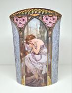 Goebel Artis Orbis Mucha gelimiteerde porseleinen vaas., Ophalen of Verzenden