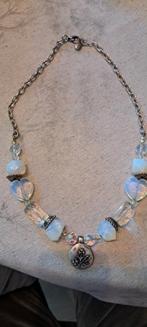 Zeer uniek DANON ketting met natuurstenen  exclusief kristal, Sieraden, Tassen en Uiterlijk, Kettingen, Ophalen of Verzenden, Zo goed als nieuw