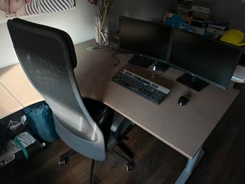 Hoekbureau met verlengstuk IKEA Galant - afbeelding 2