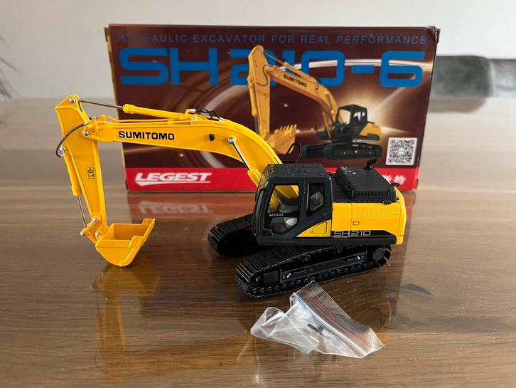 Sumitomo SH 210-6 rupskraan Nieuw, Hobby en Vrije tijd, Modelauto's | 1:50, Nieuw, Hijskraan, Tractor of Landbouw, Overige merken