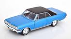 Opel Diplomat A V8 Coupe 1965 Blauw Modelauto 1/24 Whitebox, Overige merken, Whitebox, Auto, Nieuw