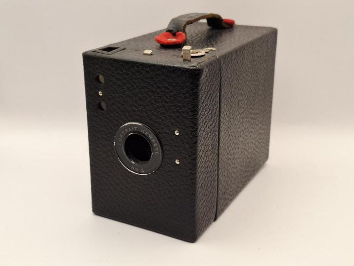 Antieke box-camera (Vintage), Verzamelen, Fotografica en Filmapparatuur, Fototoestel, Voor 1940, Ophalen of Verzenden