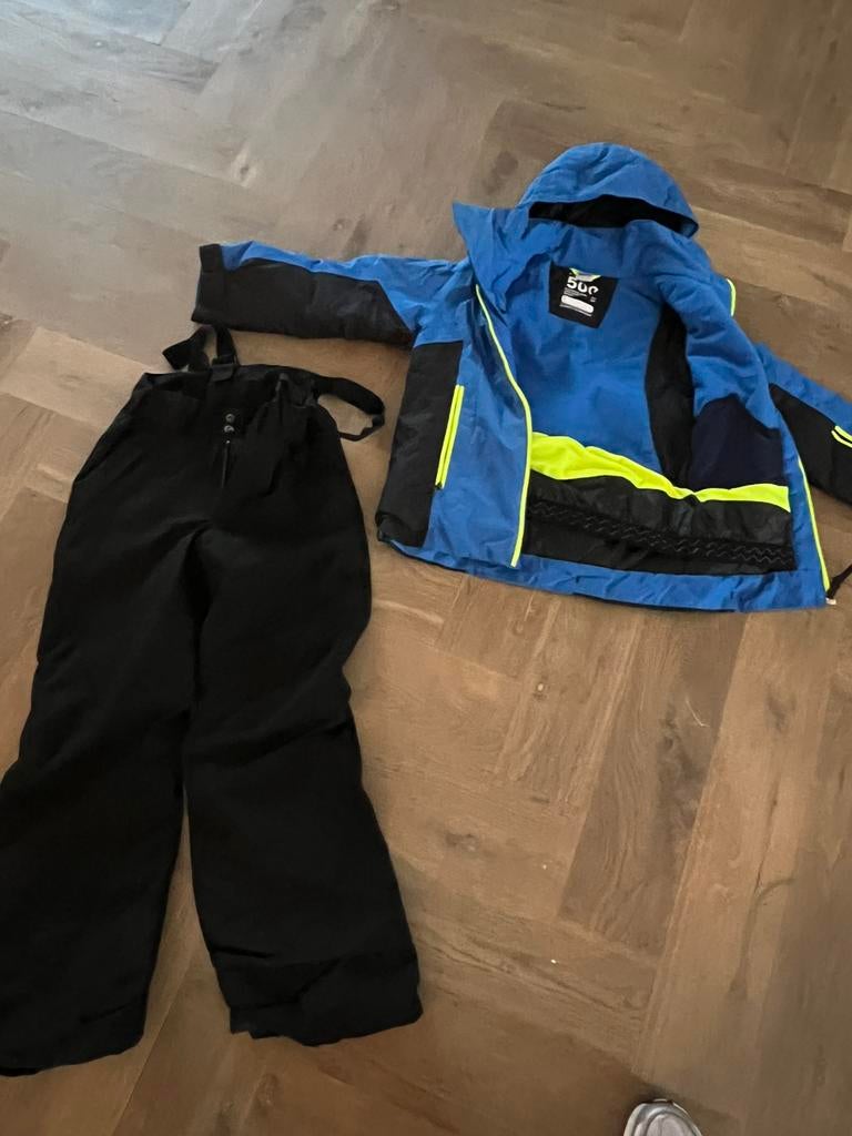 Kinder skibroek Decathlon Wedze, Sport en Fitness, Skiën en Langlaufen, 100 tot 140 cm, Zo goed als nieuw, Kleding, Ophalen