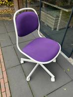 Ikea bureaustoel, Huis en Inrichting, Ophalen of Verzenden, Zo goed als nieuw, Paars, Bureaustoel