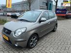 Kia Picanto 1.1 SportbyKia - AIRCO - NIEUWE APK - 98.000 NAP, Auto's, Stof, Gebruikt, Zwart, 4 cilinders