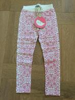 NIEUWE vrolijke wit/roze bewerkte legging Birds by D-rak 116, Meisje, Nieuw, Ophalen of Verzenden, Broek
