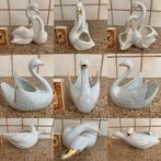3 kleine zwanen kitsch mini kleine bloempotjes plantenpotjes, Tuin en Terras, Bloempotten, Binnen, Ophalen of Verzenden, Zo goed als nieuw