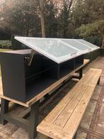 3x Bovenkast Klepscharnier Horizontaal Zware Kwaliteit, Ophalen, 50 tot 100 cm, Zo goed als nieuw, Minder dan 100 cm