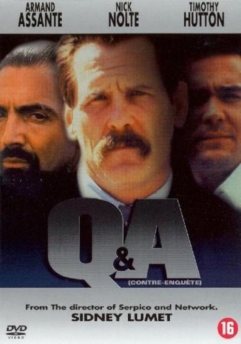 Q&A (1990) DVD Nick Nolte -Sidney Lumet 'Dirty Cop'' CLASSIC, Cd's en Dvd's, Dvd's | Klassiekers, Zo goed als nieuw, Thrillers en Misdaad
