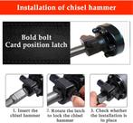 Sloophamer Sloophamer 2500W – Heavy Duty Elektrisch, 600 watt of meer, Overige typen, Nieuw, Ophalen of Verzenden