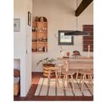 OYOY LIVING Putki Vloerkleed - Offwhite / Zwart 100% wol, Huis en Inrichting, Stoffering | Tapijten en Kleden, OYOY Living, Overige kleuren