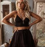 Moost wanted Yulia top maat XS/S, Verzenden, Zwart, Zonder mouw, Maat 34 (XS) of kleiner