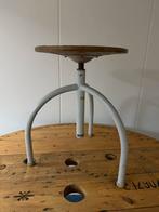 Industriële medische vintage metalen Oostwoud Fabriek, Ophalen, Gebruikt, Hout