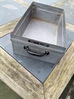 Brocante opberg kisten metaal, Ophalen, Minder dan 50 cm, 50 tot 100 cm, Metaal