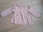 K305 Lila shirt HEMA maat 80, Kinderen en Baby's, Babykleding | Maat 80, Meisje, Ophalen of Verzenden, Zo goed als nieuw, Hema