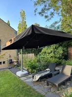 Shadowline Memphis zweefparasol 300x300cm, Tuin en Terras, Kantelbaar, Zweefparasol, Zo goed als nieuw, Ophalen