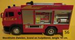 BRANDWEER modelauto, brand-hulpdienst Stockholm Zweden, Ophalen of Verzenden, Nieuw