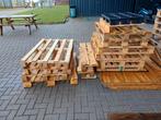 Houten pallets en 1 kunststof pallet gratis, Ophalen, Gebruikt, Pallet, Minder dan 200 cm