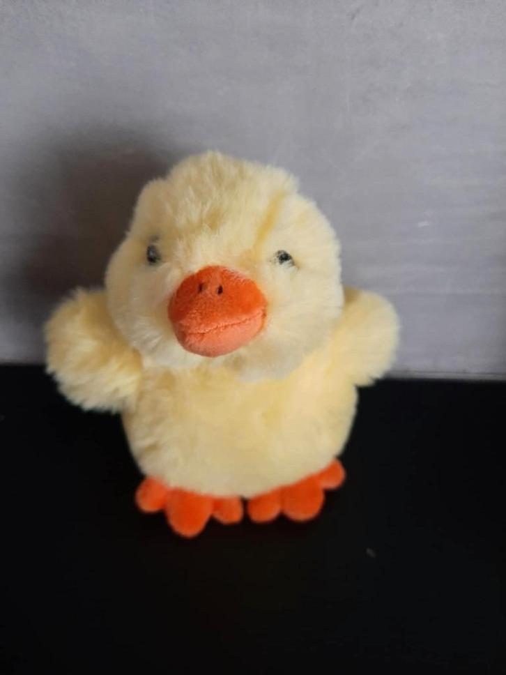 Pluche kuiken - geel - ongeveer 12 cm - nieuw!, Verzamelen, Dierenverzamelingen, Nieuw, Beeldje of Figuurtje, Vogel, Ophalen of Verzenden