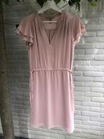 H&M luchtige Zomerjurk Poederroze Maat 36, H&M, Verzenden, Nieuw, Knielengte
