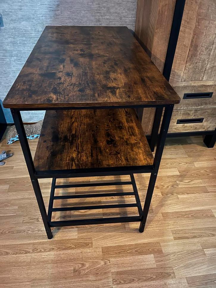 Industriële Keuken Eiland te Koop, Huis en Inrichting, Keuken | Keukenbenodigdheden, Zo goed als nieuw, Ophalen