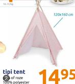 Tipi Tent roze, gratis!, Ophalen, Gebruikt