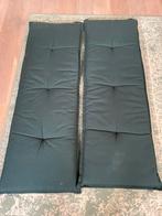 2 tuinstoel  kussens groen van kleur. Gebruikt maar netjes, Ophalen, Gebruikt