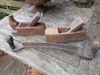 Trek schaaf en blok schaaf, Antiek en Kunst, Antiek | Gereedschap en Instrumenten, Ophalen