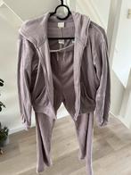 H&M Velours Trainingspak - Maat M, Paars, Zo goed als nieuw, Lang, Ophalen