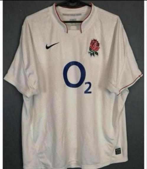 NIKE RUGBY UNION ENGLAND 2009/2010 Rugby thuis shirt Jersey, Sport en Fitness, Rugby, Kleding, Ophalen of Verzenden