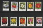 Duitsland Bloemen Kavel nr. 6, Postzegels en Munten, Postzegels | Thematische zegels, Dier of Natuur, Verzenden, Gestempeld
