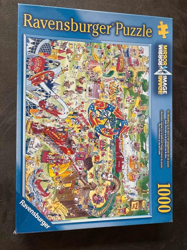 Ravensburger Spiegelbeeld Puzzel - 1000 stukjes, Kinderen en Baby's, Speelgoed | Kinderpuzzels, Zo goed als nieuw, 6 jaar of ouder