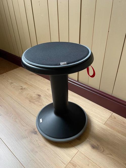 Interstuhl - UPis1 - ergonomische kruk - deep grey, Huis en Inrichting, Bureaustoelen, Nieuw, Bureaukruk, Grijs, Ergonomisch, Ophalen of Verzenden