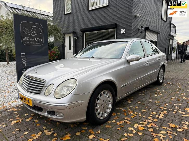 Mercedes-Benz E-klasse 320 V6 Benzine Automaat, Auto's, Mercedes-Benz, Bedrijf, Te koop, E-Klasse, ABS, Airbags, Airconditioning