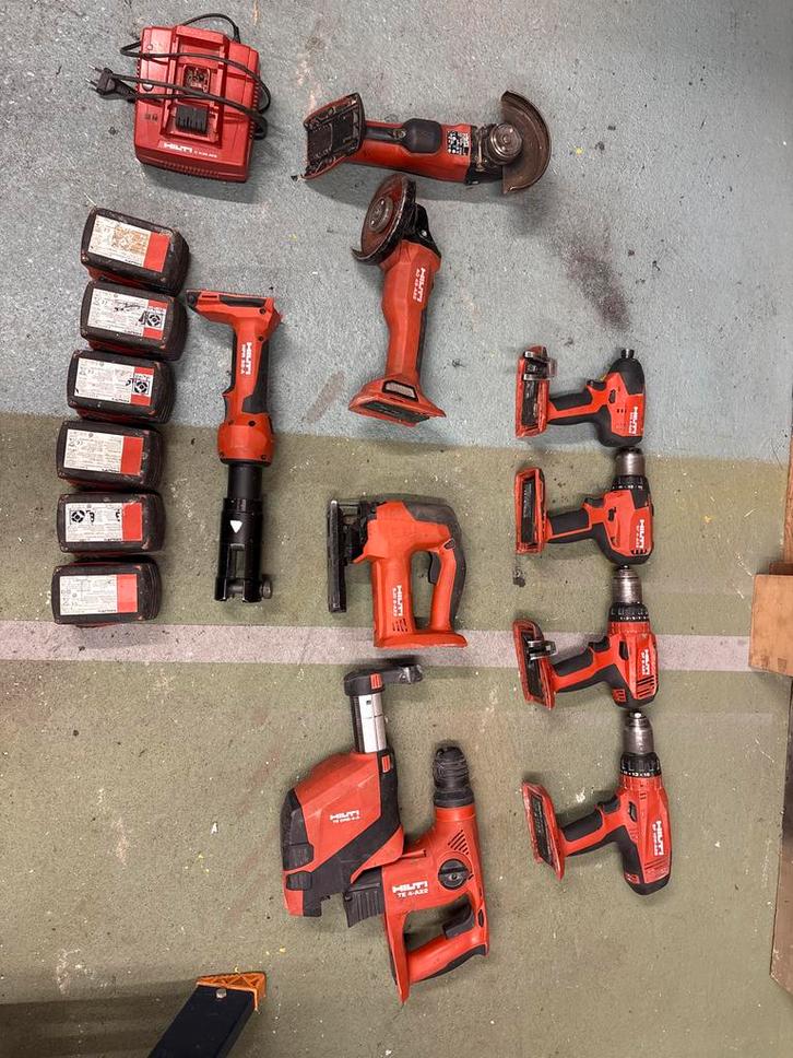 Hilti Gereedschapsset - Compleet!, Doe-het-zelf en Verbouw, Gereedschap | Overige machines, Gebruikt, Ophalen of Verzenden