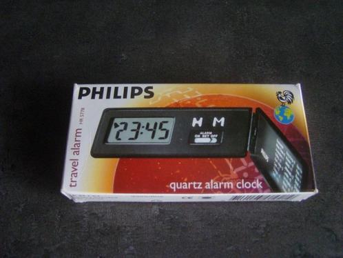 Travel Alarm reisklokje Philips  vintage, Antiek en Kunst, Antiek | Klokken, Ophalen of Verzenden