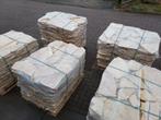 Nieuwe gele flagstones. Natuursteen. Tegels. Terras., Ophalen, Nieuw, Terrastegels, Natuursteen
