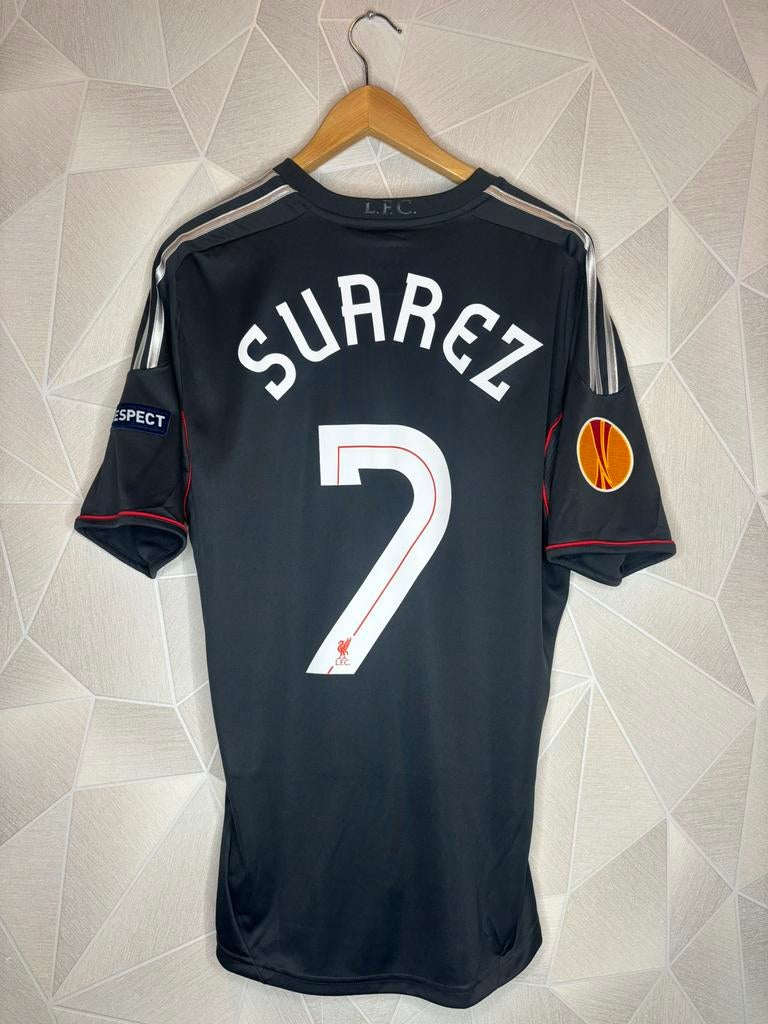 Liverpool Uit 2011/2012 Suarez, Maat L, Ophalen of Verzenden, Zo goed als nieuw, Shirt