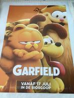 GARFIELD   FILMPOSTER   70-100 cm, Ophalen of Verzenden, Zo goed als nieuw, Deurposter of groter, Film en Tv