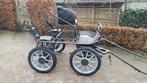 Enkelspan marathonwagen voor grote pony, Dieren en Toebehoren, Zo goed als nieuw, Marathonwagen, Pony