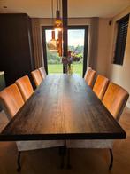 Eettafel zwart 3 meter, Ophalen, Vijf personen of meer, Rechthoekig, Nieuw